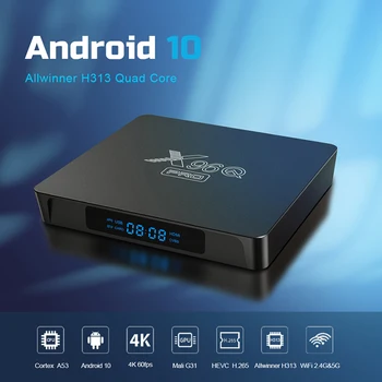 X96Q Android 10.0 TV Box Neox Iptv Polje 10 Neo TV Pro 1 G 8G 2 G 16 G Neo Smart IP TV Set Top Box H313 Omrežja TV Set Top Box